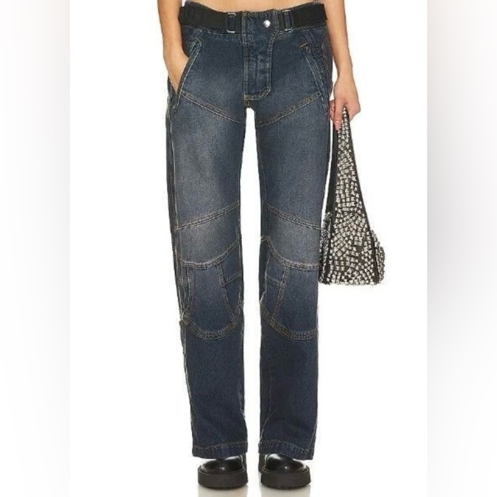 EB Denim Moto Jeans Women’s Small